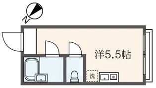 アップルハウス白楽【1階】の間取り