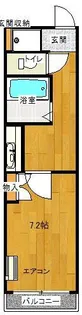ジュピター【2階】の間取り