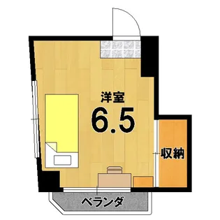 プリティなかむら【3階】の間取り