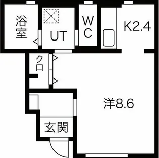 Bonheur常盤台A棟【1階】の間取り