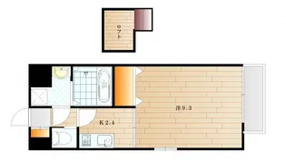 ジュネス貴船【1階】の間取り