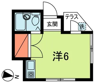 STハイム高円寺【1階】の間取り