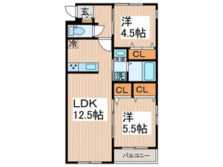 Maison de Sourire【2階】の間取り