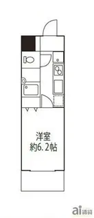 埼玉県川越市熊野町【アパート】の間取り