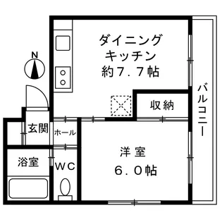 サンパレス21御影【2階】の間取り