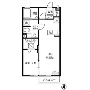 東京都練馬区春日町2【アパート】の間取り