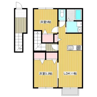 Cerezo【2階】の間取り