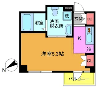 サムティレジデンス浦安【2階】の間取り