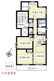 杉並WEST【2階】の間取り