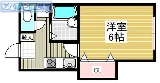 ベレーザ青山【1階】の間取り