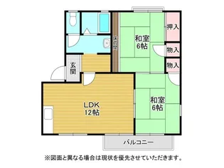 サザンクロス21【2階】の間取り