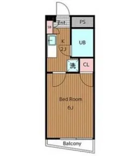 ピア三軒茶屋【2階】の間取り