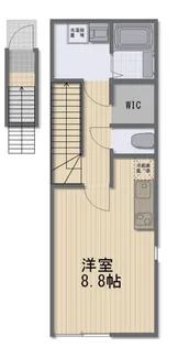 1Rの間取り画像