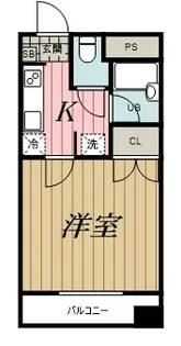 ベルメゾン松波【5階】の間取り