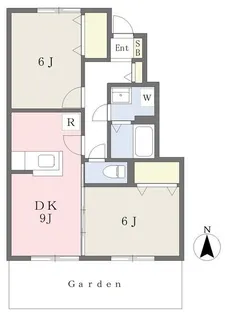 シヅグランツ B【1階】の間取り
