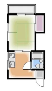 ルミウス美須賀【2階】の間取り