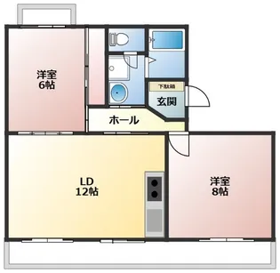 コンフォール広町【3階】の間取り