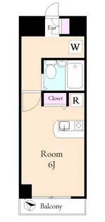 リバティ.カイト【2階】の間取り