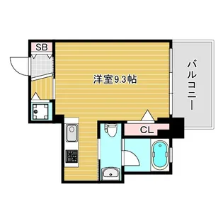 アークリヴェール【6階】の間取り