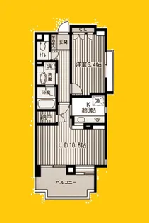 神奈川県横浜市西区岡野2【マンション】の間取り