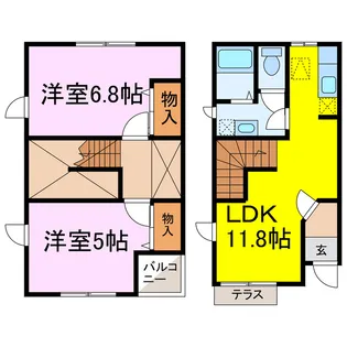 リアン・スプリングミーの間取り