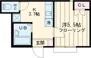 ヒカリオ【1階】の間取り