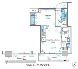 東京都江東区豊洲6【マンション】の間取り