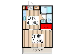 Miacasa【3階】の間取り