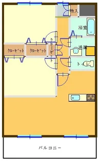 ルネスアニバーサリー【3階】の間取り
