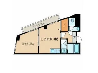 ロジェメント三軒茶屋【2階】の間取り