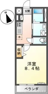 メゾン プラージュ【1階】の間取り