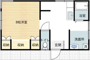 グリーンハイツ【1階】の間取り