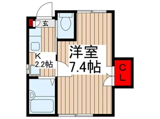ハウス・コンフォ-ト【1階】の間取り