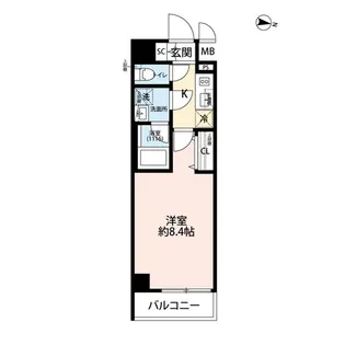 プレール・ドゥーク本所吾妻橋III【2階】の間取り