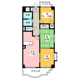 Dorf Gloria【1階】の間取り