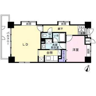 bePLACE【5階】の間取り
