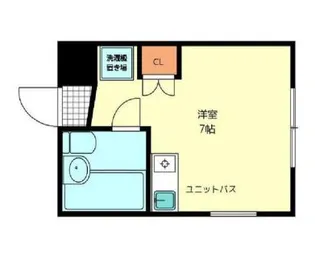 ルームみやまえ【1階】の間取り