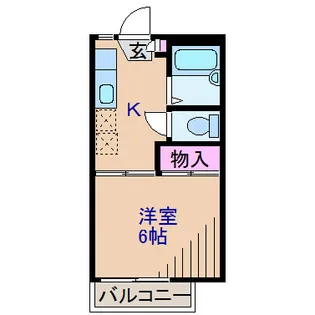 コーポシバタ【2階】の間取り