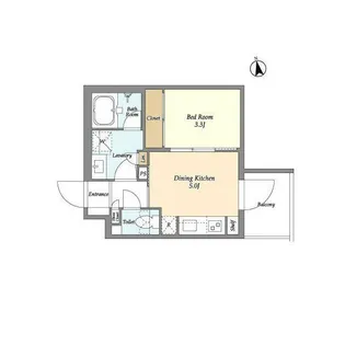 東京都世田谷区太子堂2【マンション】の間取り