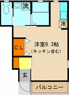 東京都日野市東豊田2【アパート】の間取り