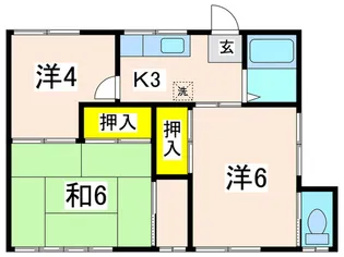 絆ハウス【2階】の間取り