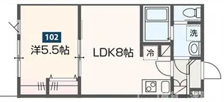 ARCADIA【1階】の間取り