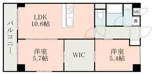 アメニティR【4階】の間取り