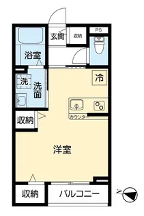 クレール小仲台【2階】の間取り