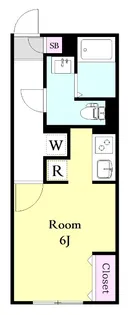 CASA F【3階】の間取り