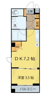 Mステイブル5番館【3階】の間取り