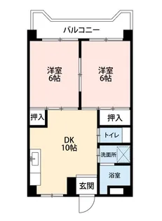 メゾンセキジン【2階】の間取り