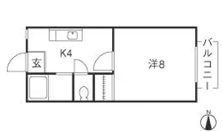 プライムIK【2階】の間取り