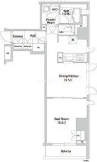 グラマシー横濱関内【2階】の間取り