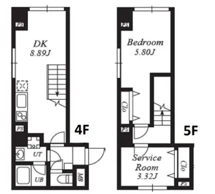 プラチナフォルム駒込の間取り
